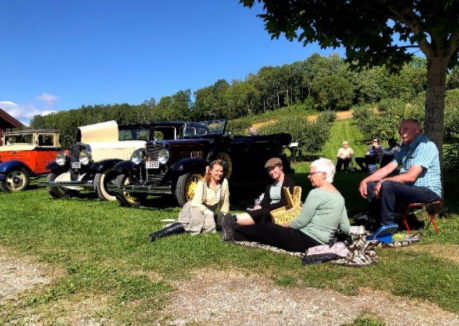 VETERANBILDAG LIER BYGDETUN